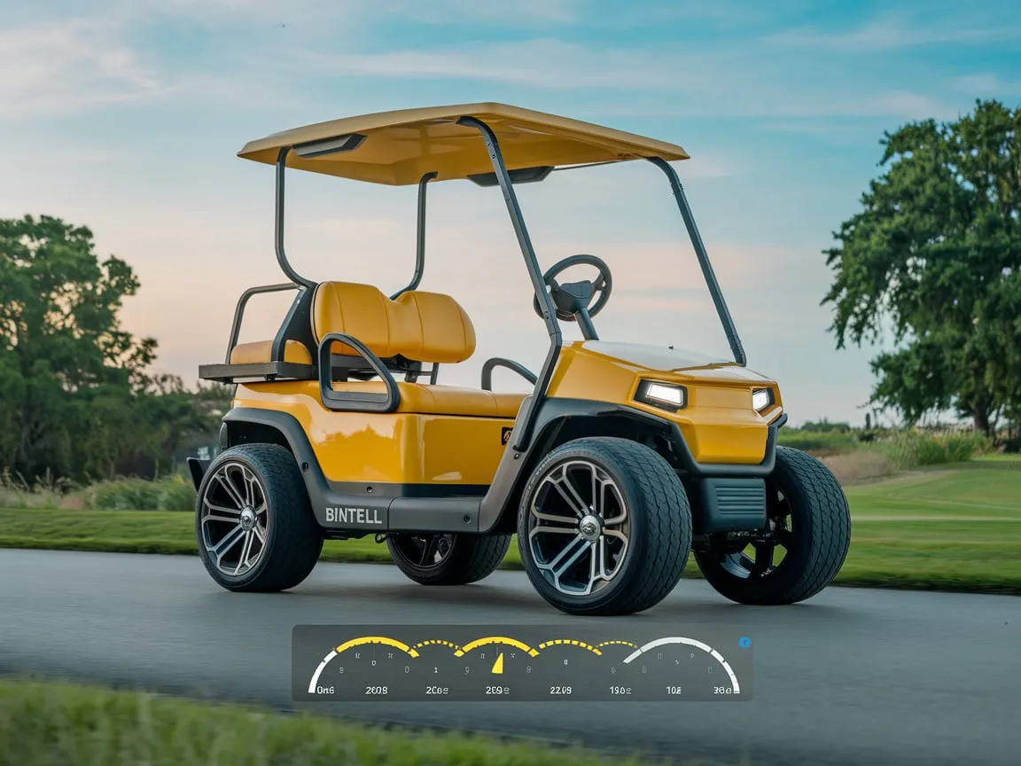 Bintelli Golf Cart Review: Luxury Meets Utility 5 Customizable Speed Options Of Bintelli Golf Cart