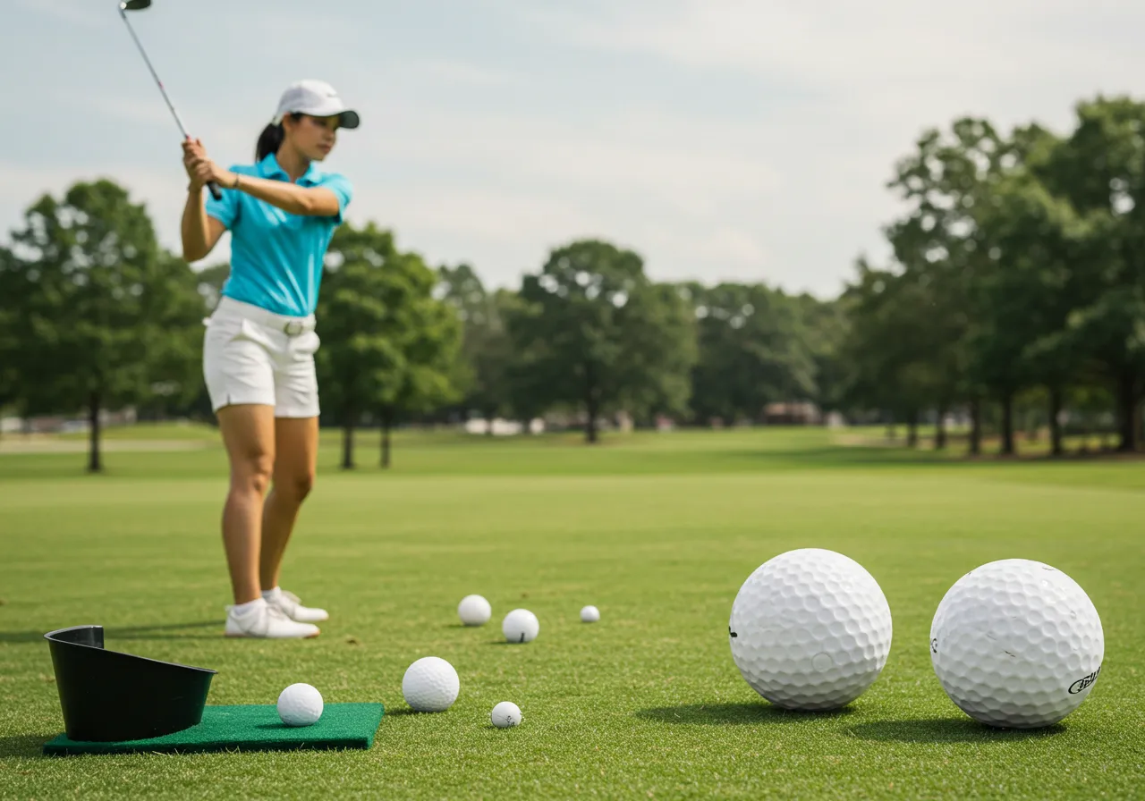 Bucket of Golf Balls – What You Should Know Before You Buy 8 Plastic Practice Golf Balls – Best for Outdoor Training with Real Flight Feel