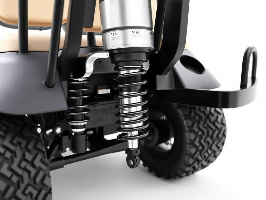 Star EV Golf Cart Reviews: The Hidden Secrets Behind Its Popularity in 2025! 2 Suspension and Brakes for Smooth Rides for Your Star EV Golf Cart