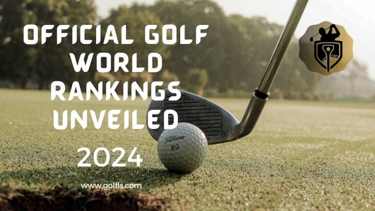 Official Golf World Rankings Unveiled