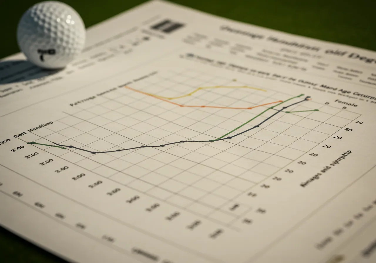 What Is The Average Golf Handicap By Age And Gender
