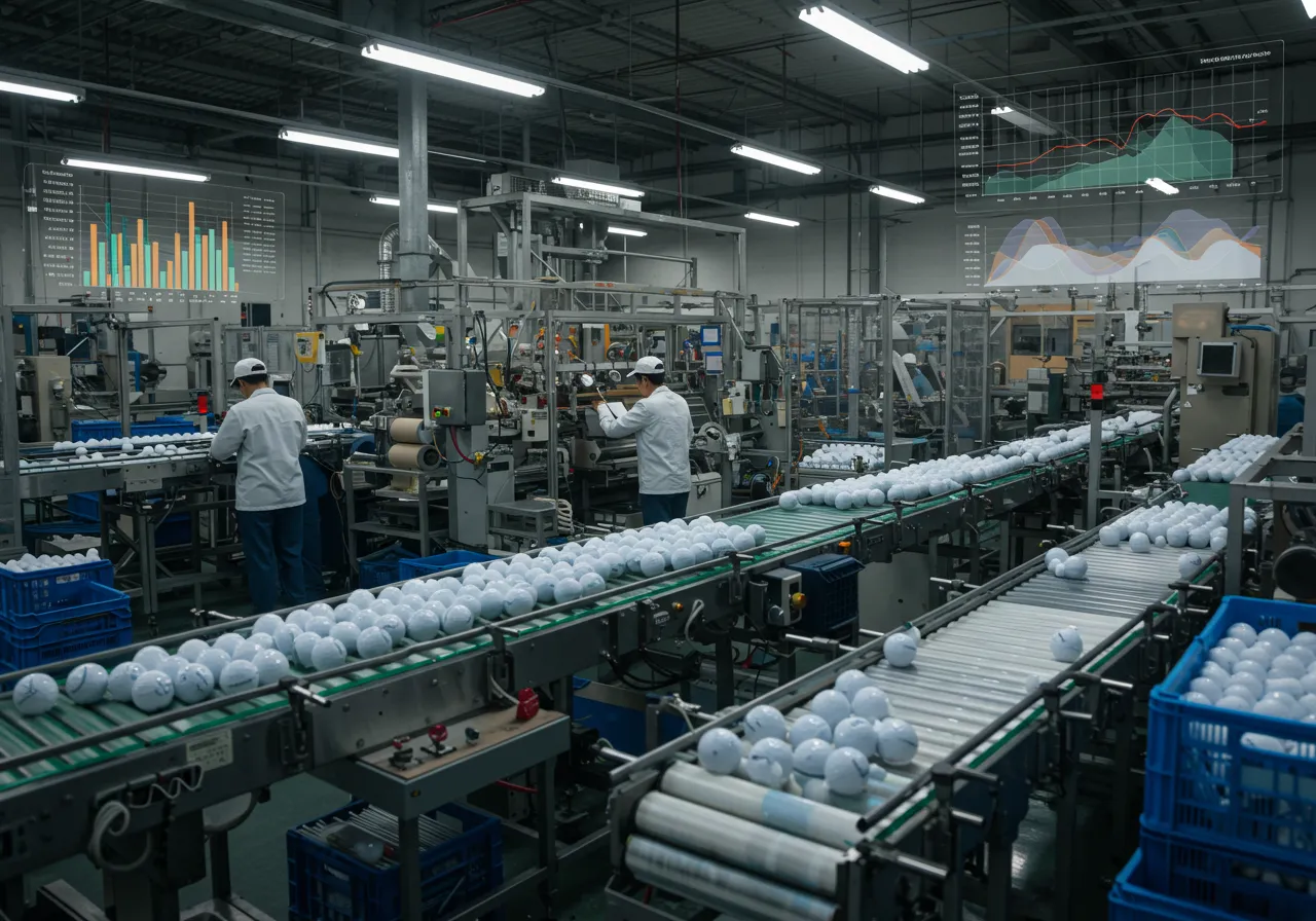 How Many Golf Balls Are In The World 4 Annual Production & Global Golf Ball Metrics