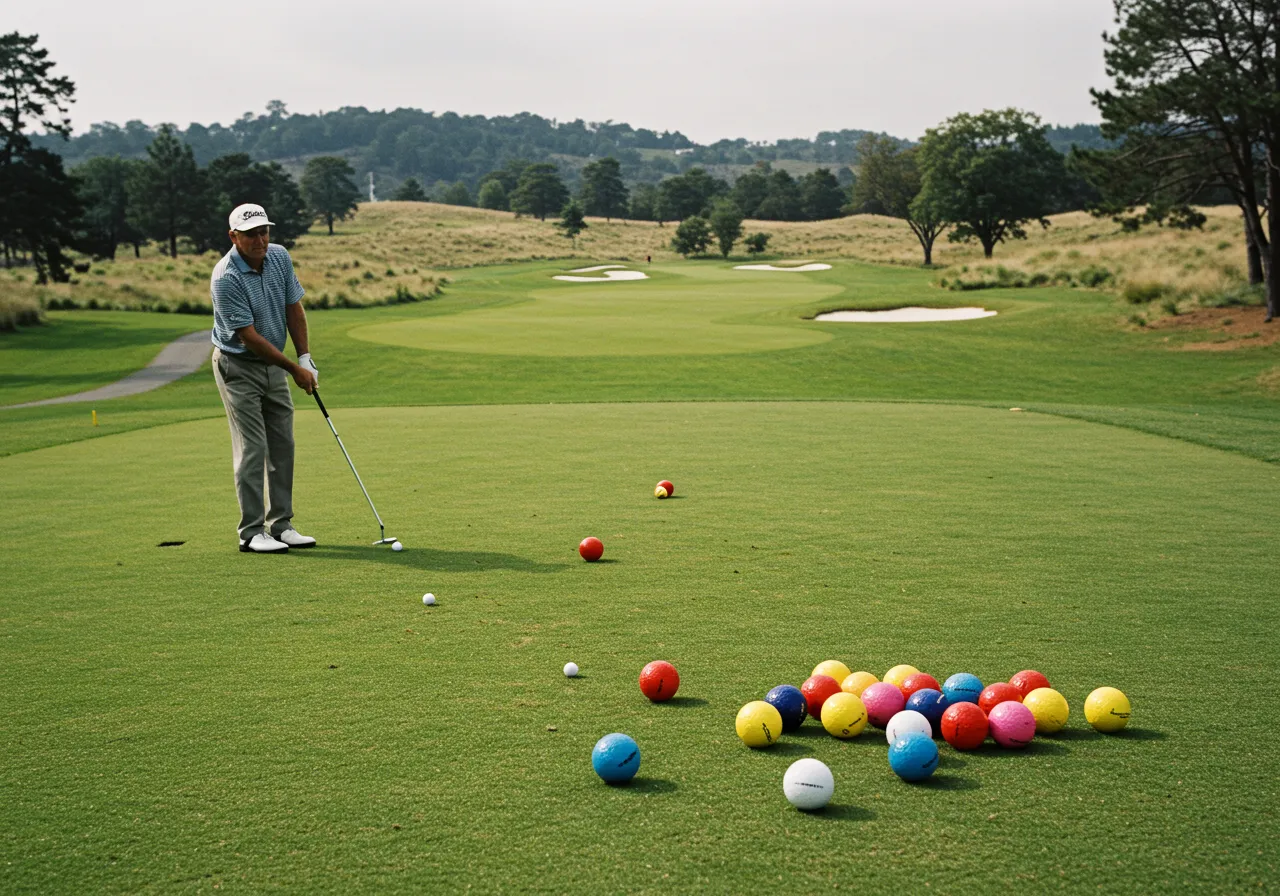 Can You Change Golf Balls During A Hole 9 Can You Use Colored Golf Balls in the PGA or During Competitive Play