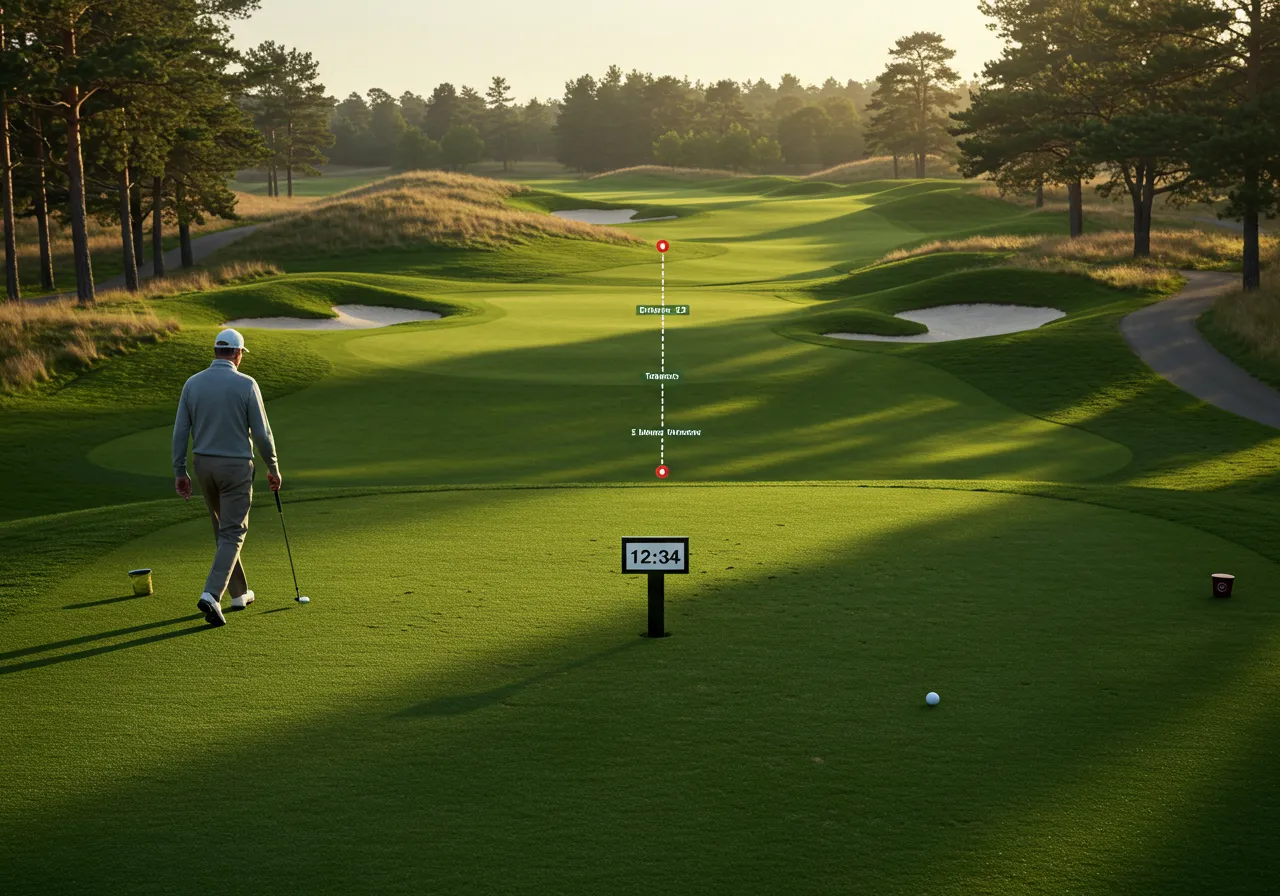 Course Length vs. Actual Walking Distance in Golf