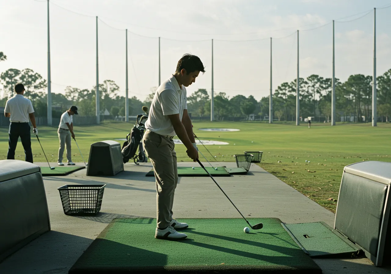 Driving Range Etiquette When Using Rental Golf Clubs