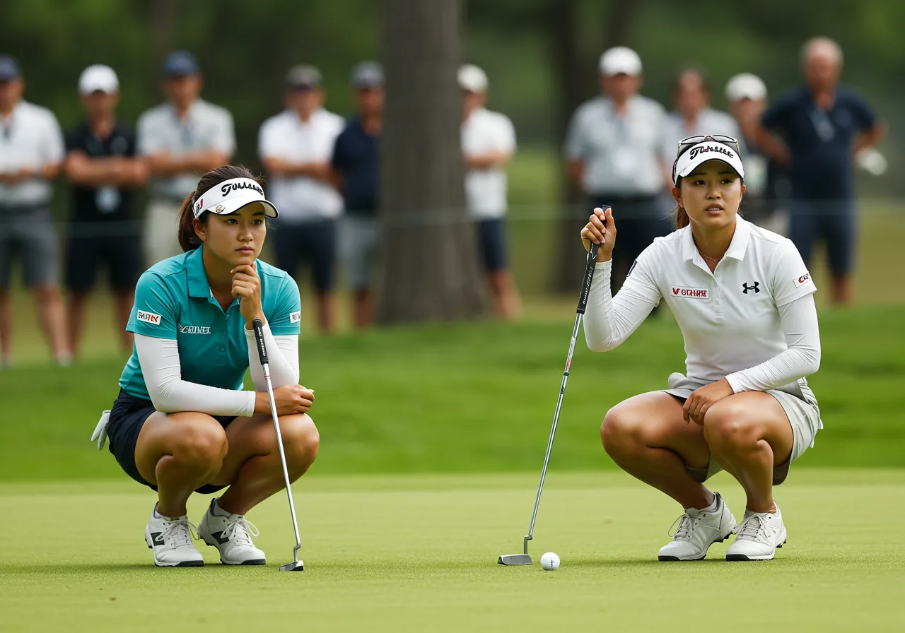 How Do Minjee Lee and Danielle Kang Compare in Short Game Stats
