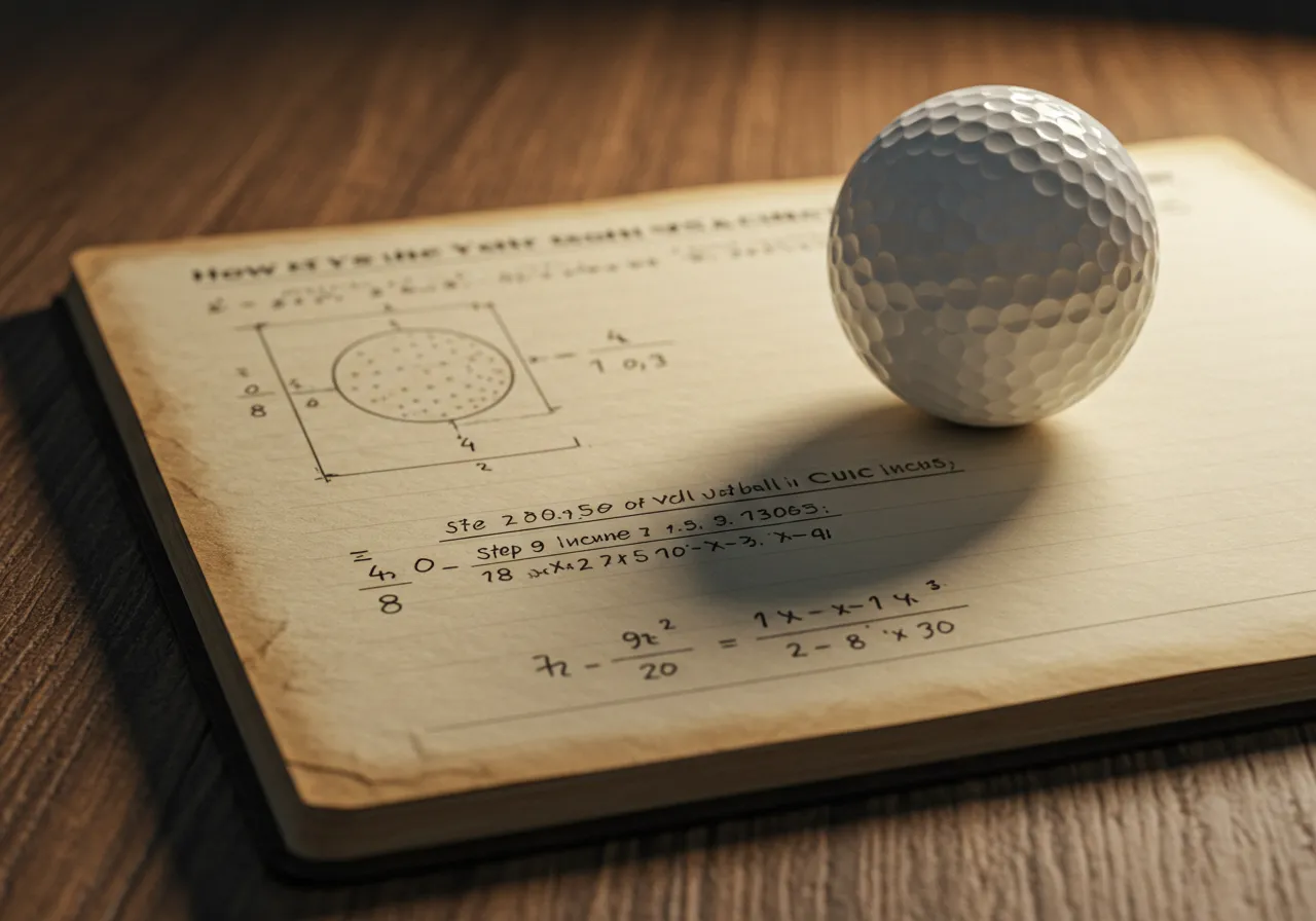 How Many Golf Balls Fit In A School Bus 3 How to Calculate the Volume of One Golf Ball in Cubic Inches