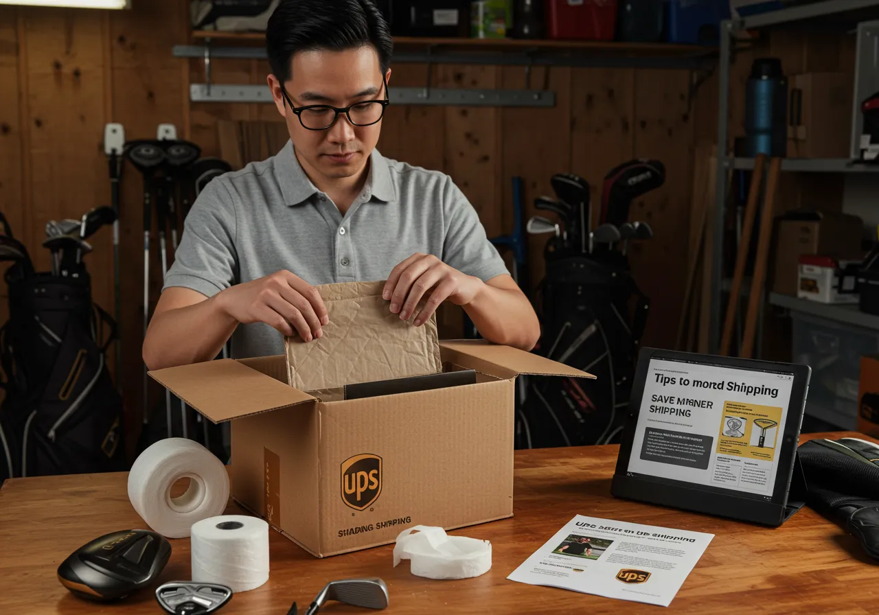 How Much to Ship Golf Clubs via UPS 5 How to Save Money on UPS Golf Club Shipping