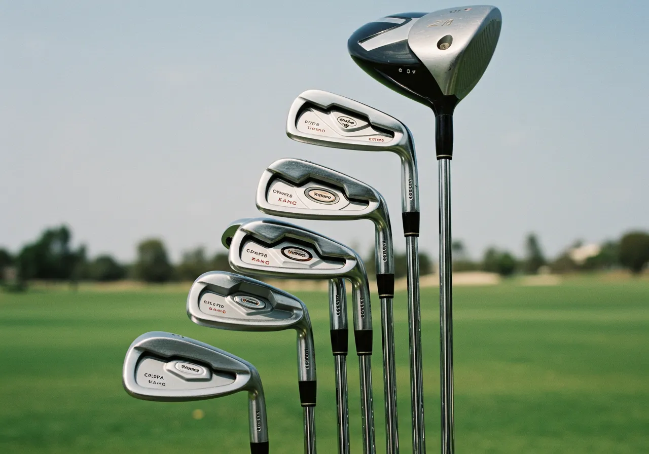 What Are the Types of Irons in a Complete Golf Club Set