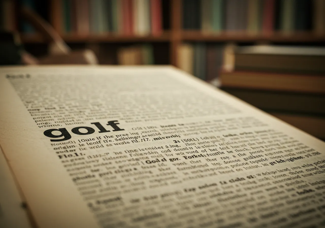 What Does the Word ‘Golf’ Actually Mean and Where Did It Come From