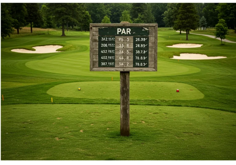 What Is The Par Of A Golf Course