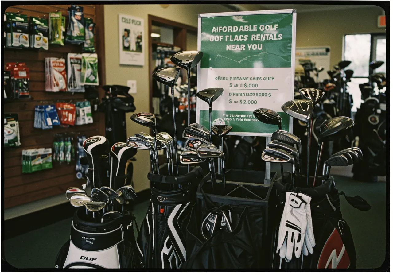 Where to Find Affordable Golf Club Rentals Near You