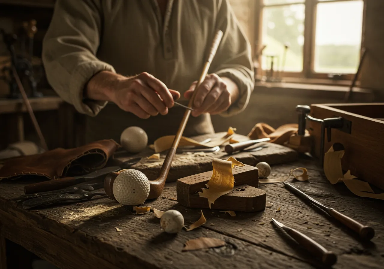 Who Created the First Golf Ball and Golf Club