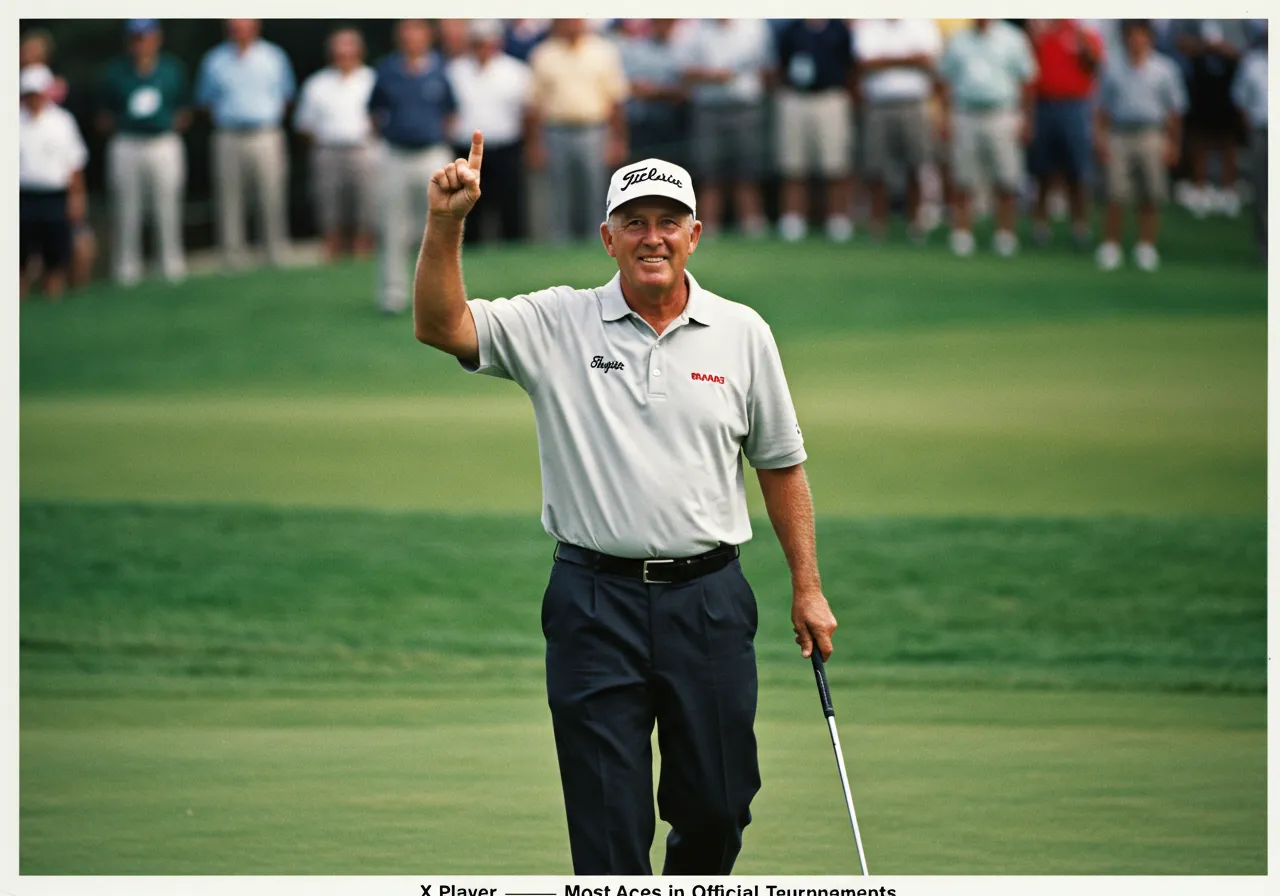 Who Has the Most Aces in Official Golf Tournaments