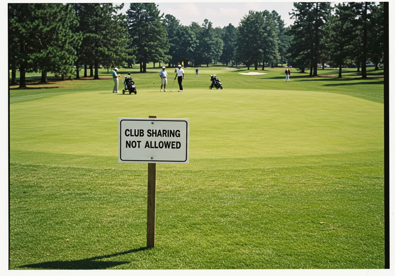  Why Golf Courses Don’t Allow Club Sharing