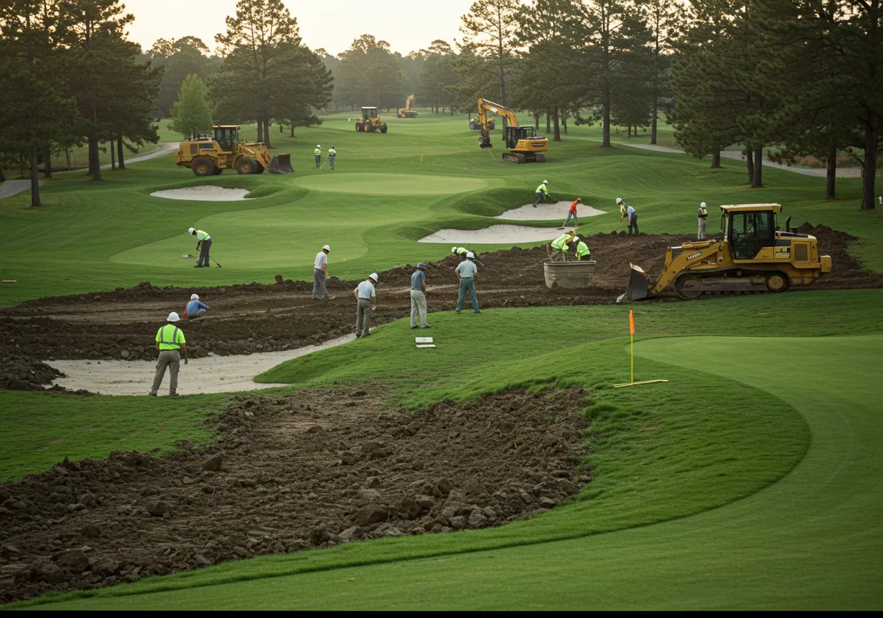 Every Golf Course Is Built by a Team of Experts