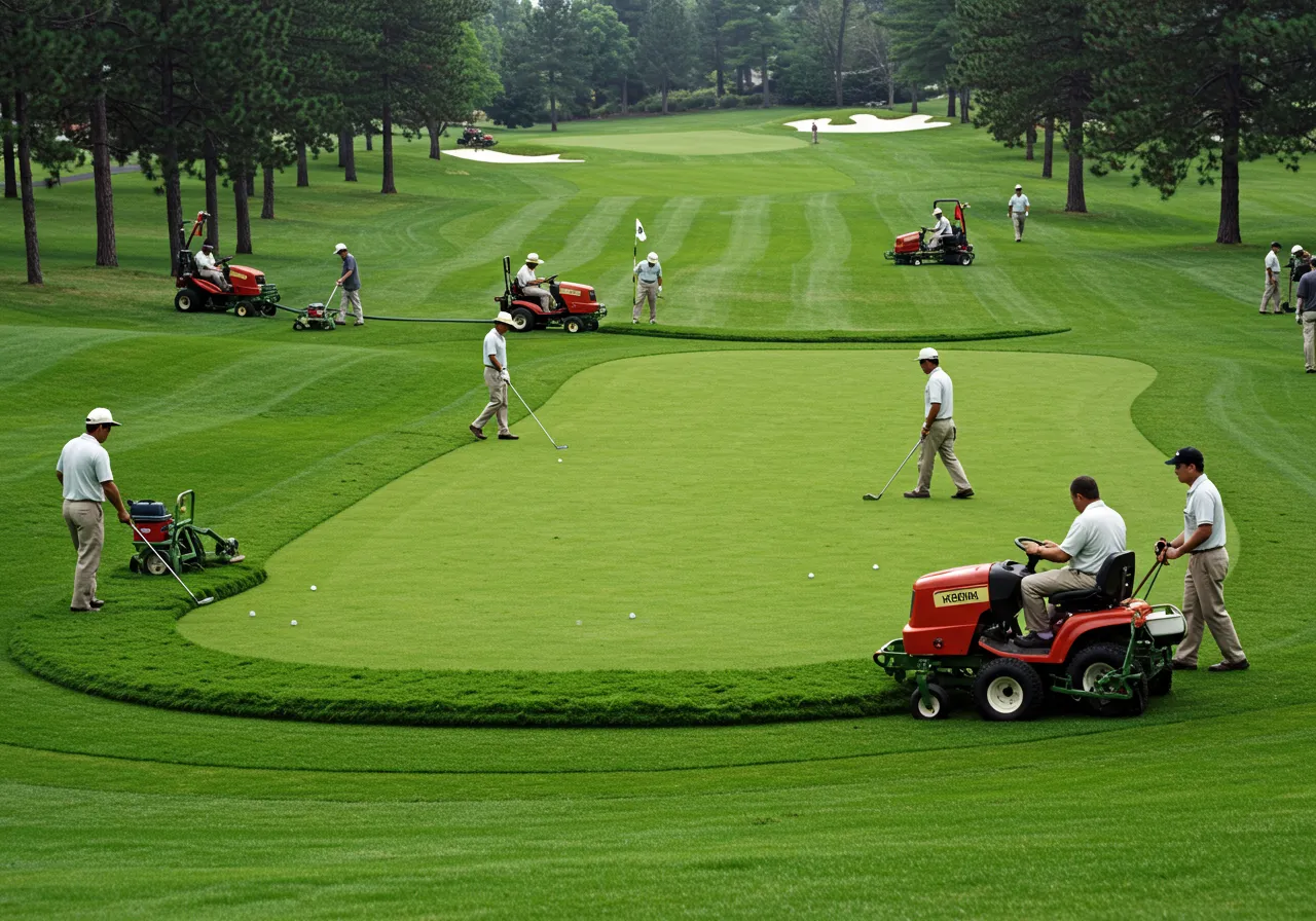 How Do Golf Courses Maintain Perfect Grass Year-Round