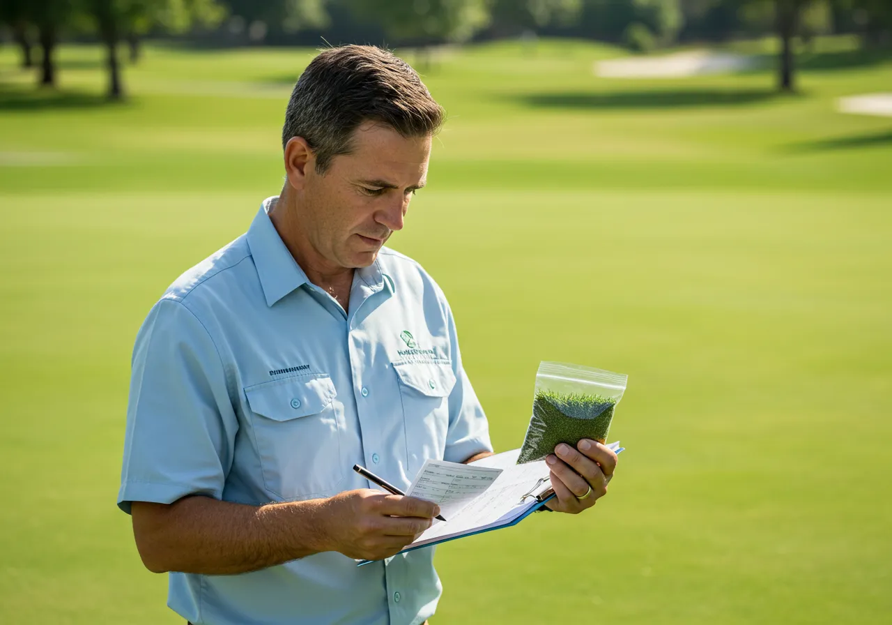 How Superintendents Pick the Right Grass Seed for Repairs in a Golf Course