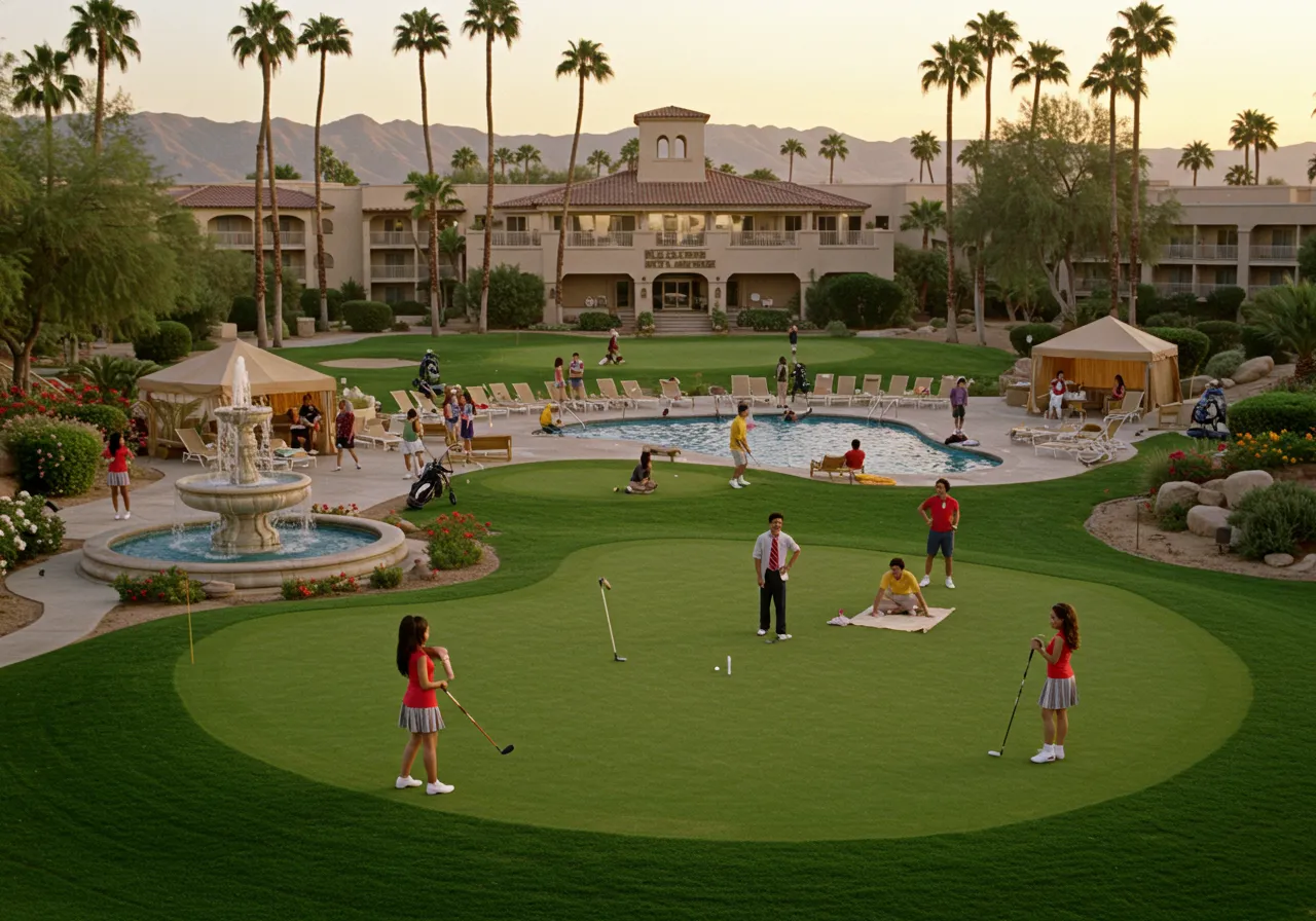 Where Were the Golf Resort Scenes in High School Musical 2 Filmed