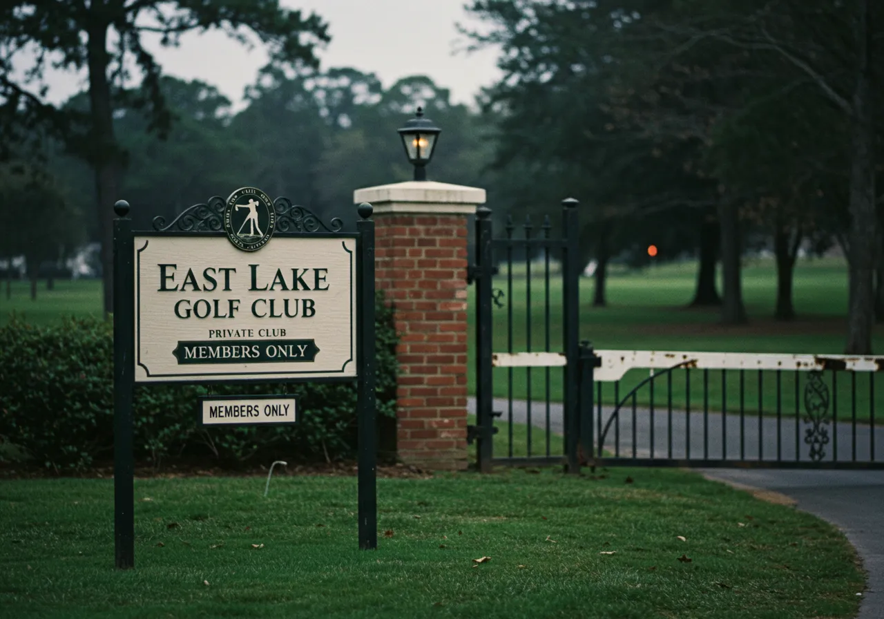 Why Is East Lake Golf Club Not Open to the Public