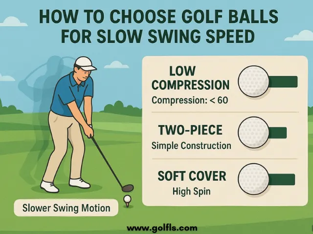 How to Choose Golf Balls for Slow Swing Speed