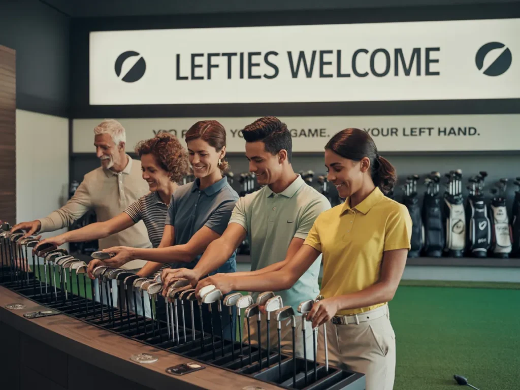 How to Choose Golf Clubs for Left-Handed Players