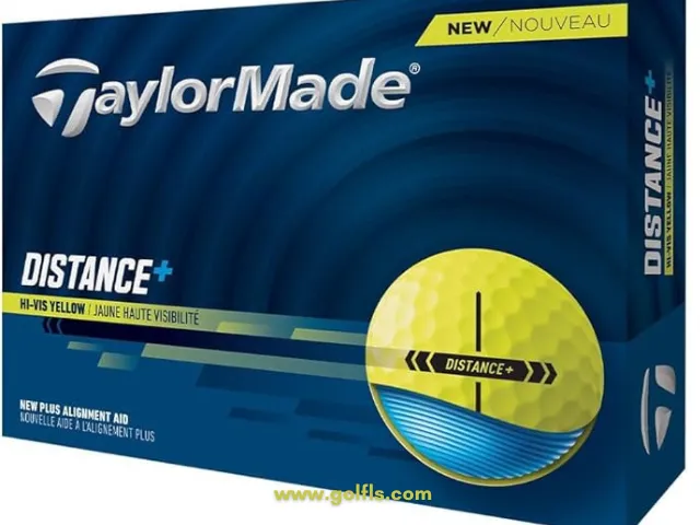 TaylorMade Golf Distance+ Golf Balls features a React Speed Core for maximum energy transfer and speed.