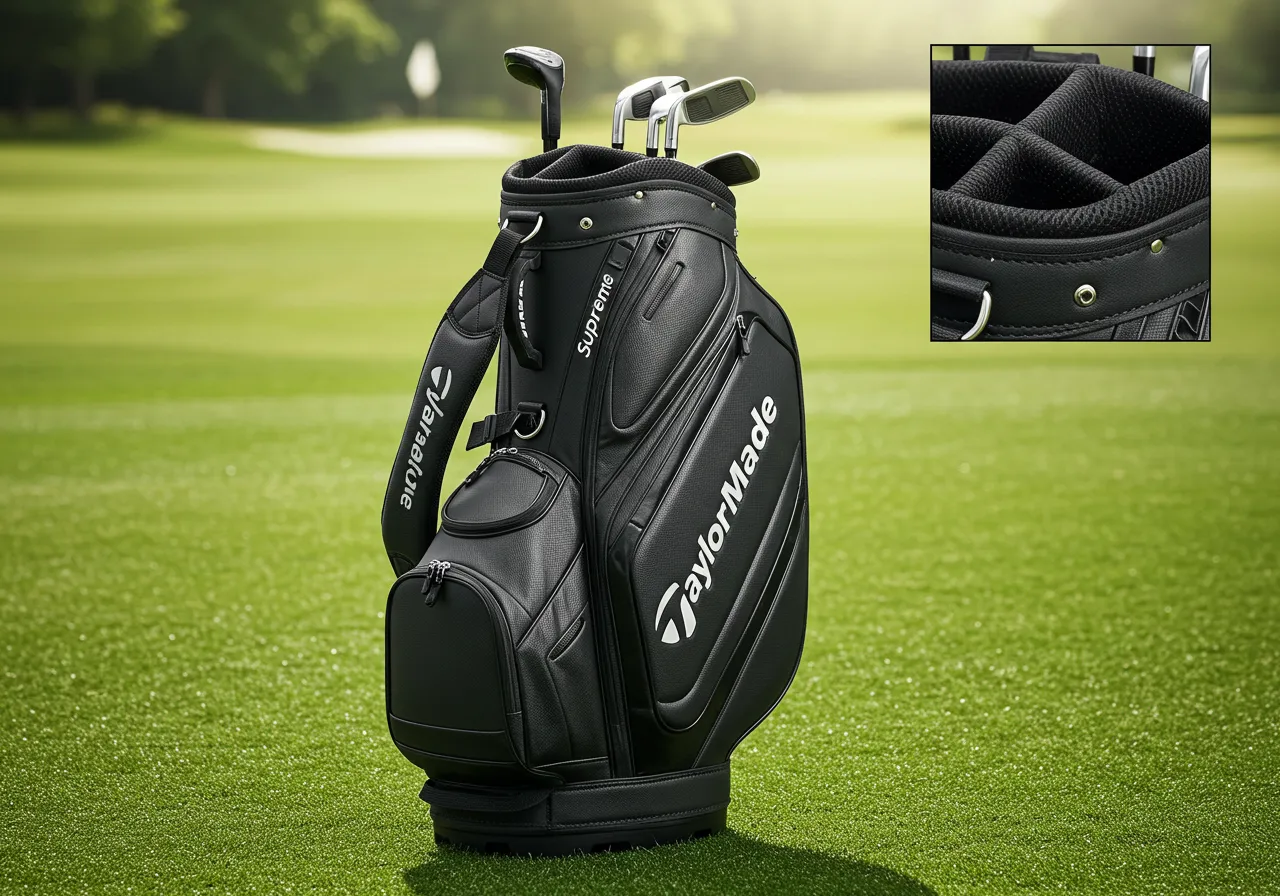 Best Golf Bags With Cooler Pockets For Every Budget 11 TaylorMade Supreme Golf Cart Bag