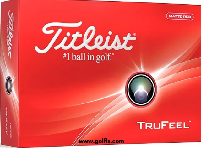 Titleist TruFeel golf balls offers a soft feel and low compression golf ball, making it perfect for players with slower swing speeds.