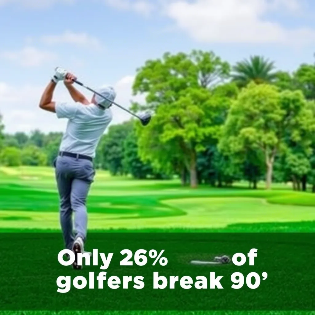 What Percentage of Golfers Break 90