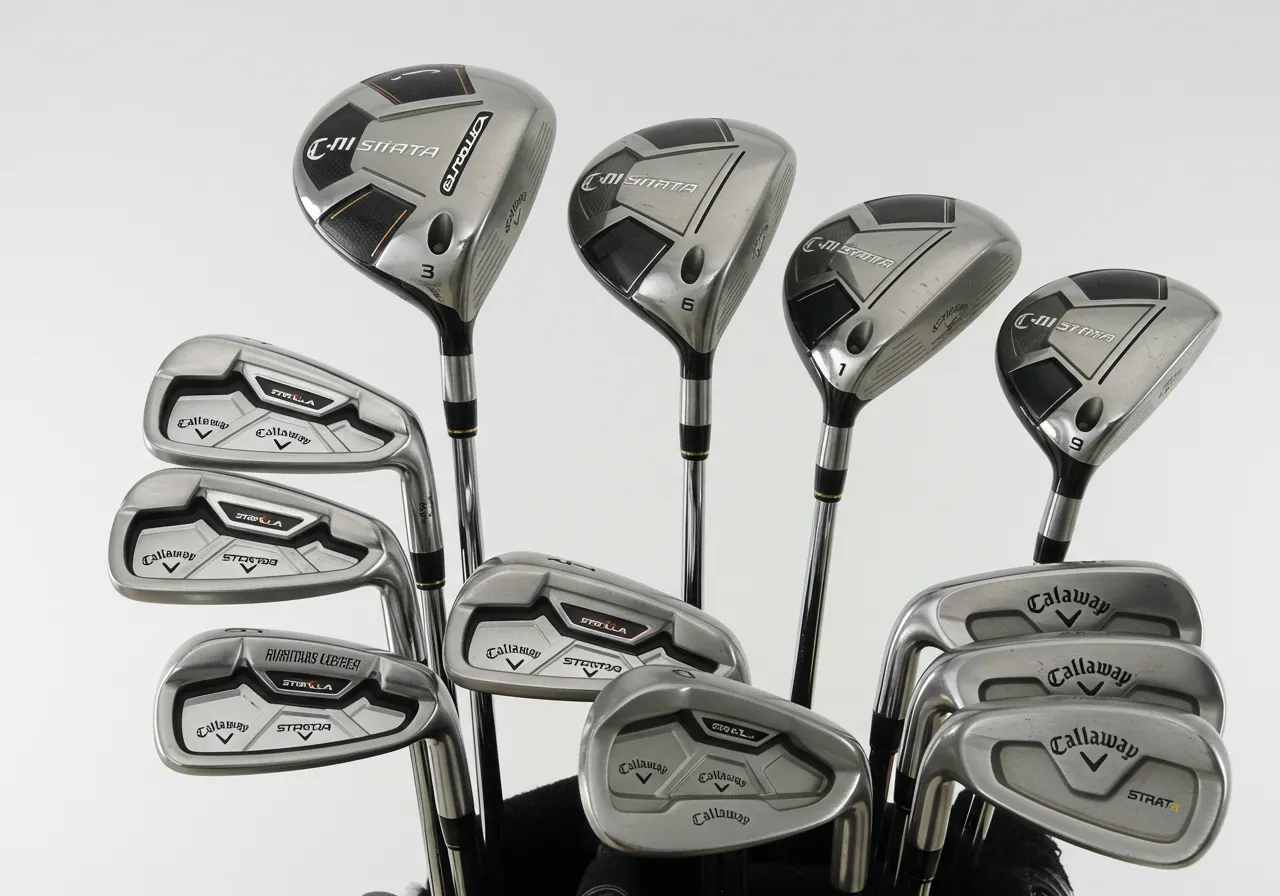 Why Do Golfers Choose Callaway Strata Left-Handed Golf Club? 5 Callaway Strata Left-Handed Set (12-Piece)