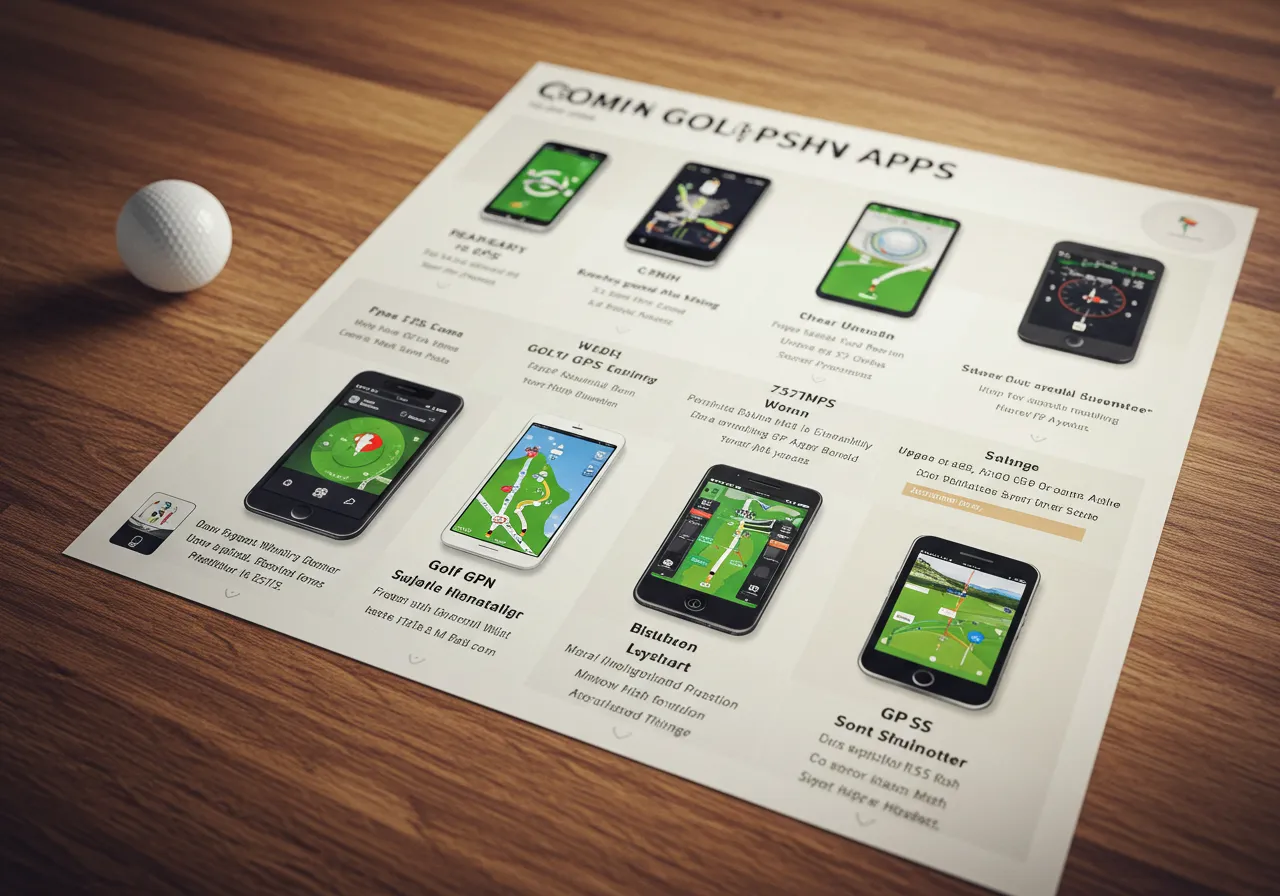 Best Golf GPS Apps for 2025: Track Every Shot, Lower Your Score 1 Comparison Table of Golf GPS Apps