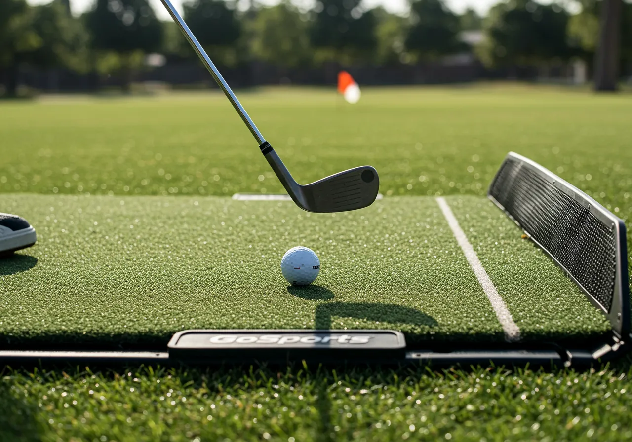 What Are The Best Golf Mats For Beginners And Pros 17 GoSports Golf Hitting Mat