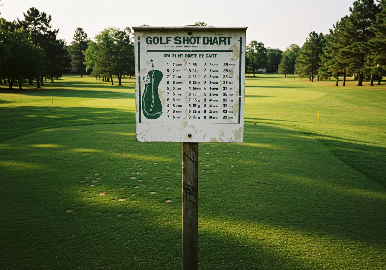 How to Use a Golf Club Distance Chart on the Course for Smarter Shot Choices