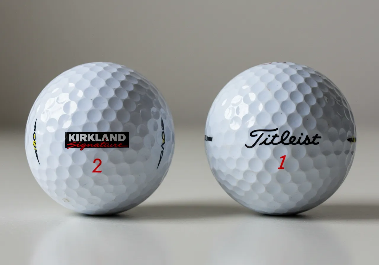 Why Kirkland Signature 3pc Golf Balls Might Be The Best Deal In Golf 7 Kirkland Golf Ball vs. Titleist Golf Ball