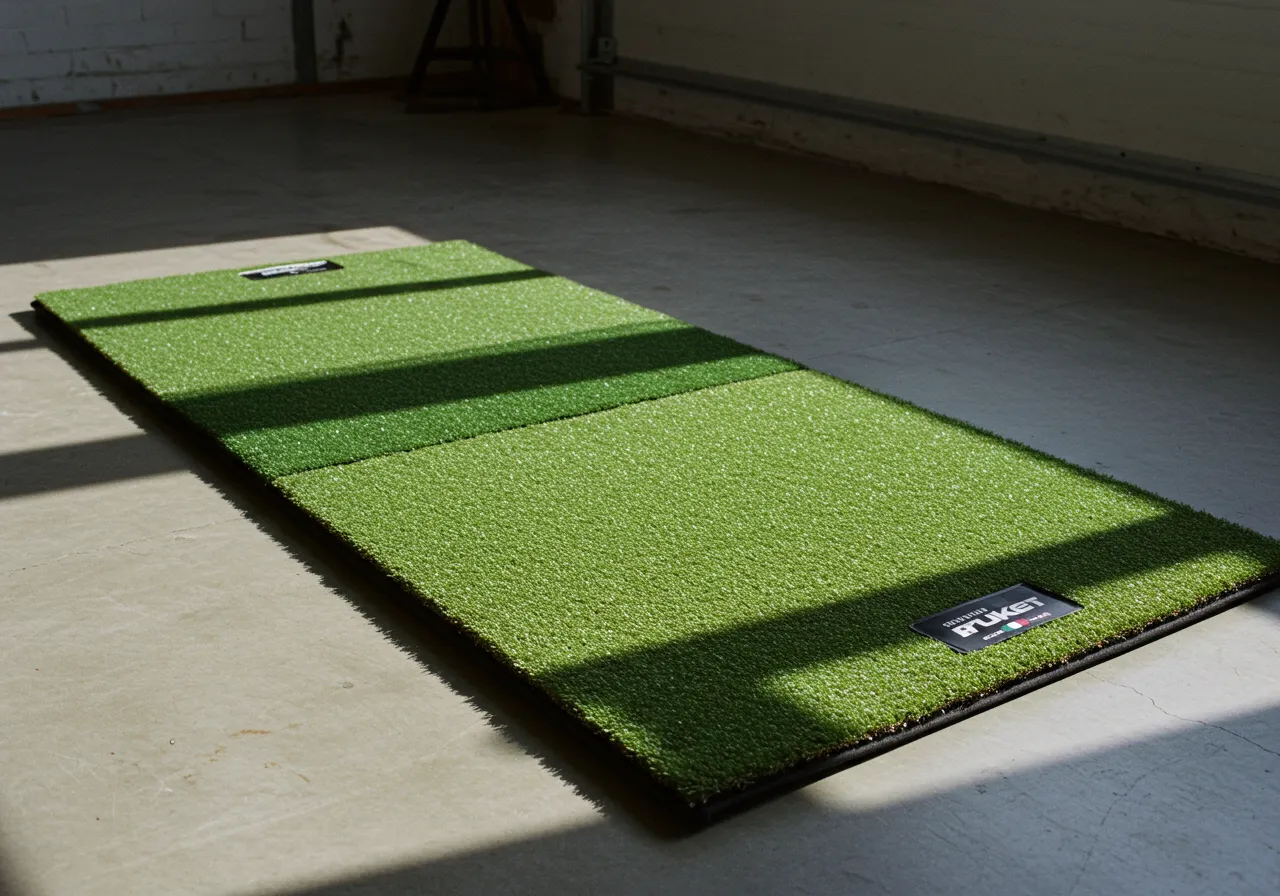 What Are The Best Golf Mats For Beginners And Pros 13 Rukket Tri-Turf Hitting Mat