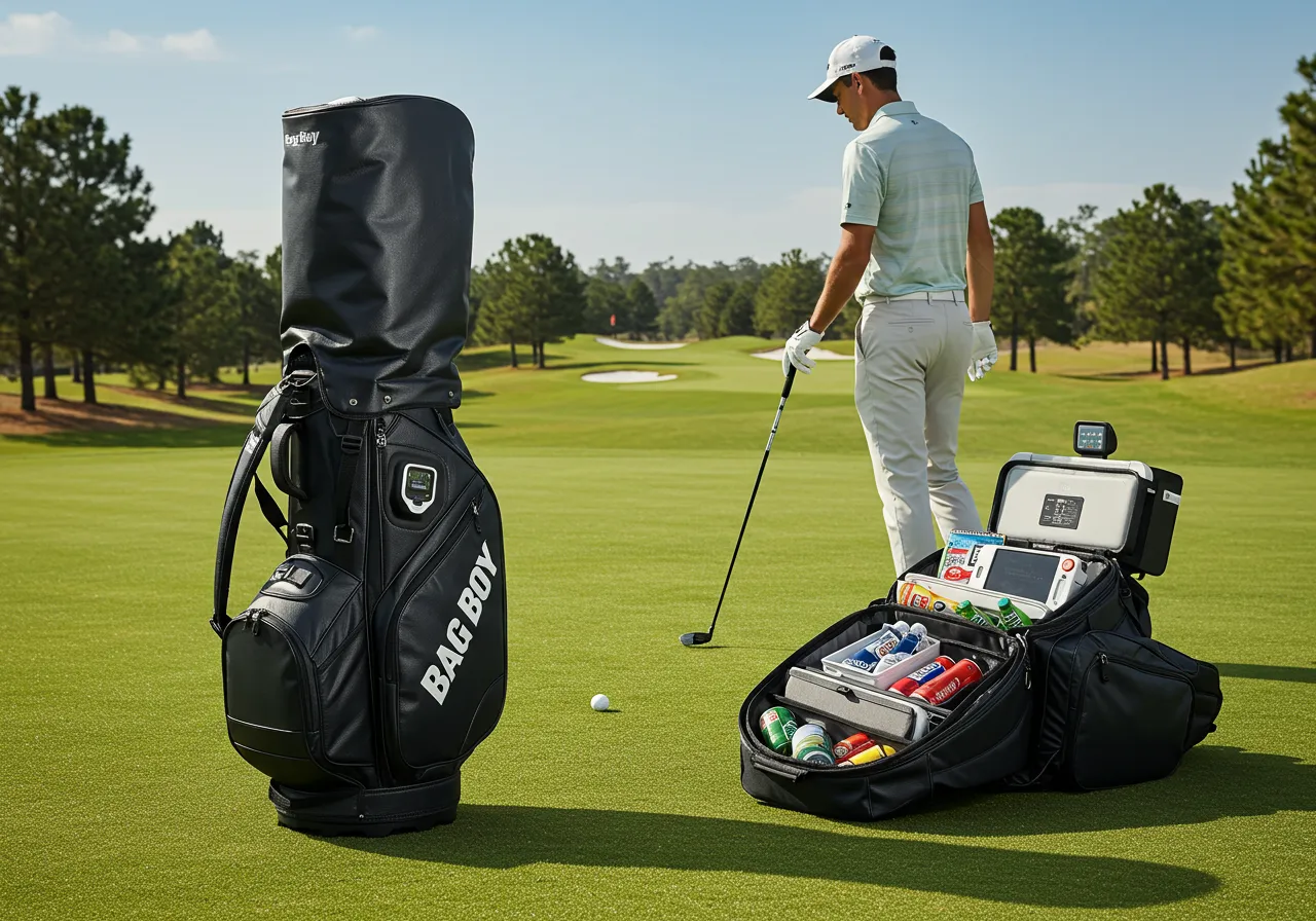 Bag Boy Golf Chiller Cart Hybrid Stand Bag Review 6 What Extra Features Make This Bag Boy Bag Even More Useful on the Course