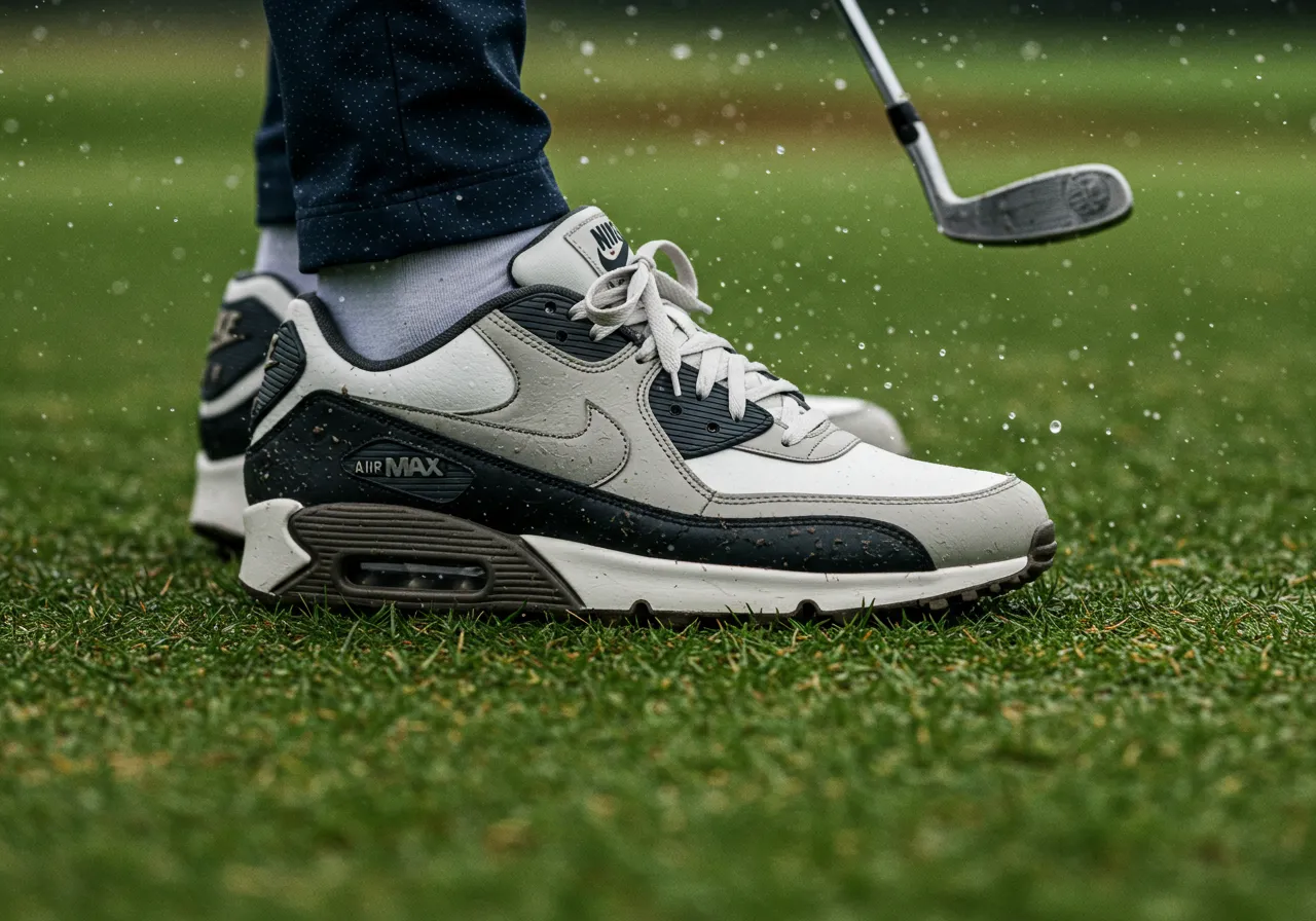 Can the Nike Air Max 90 G Golf Shoe Handle Real Golf Conditions