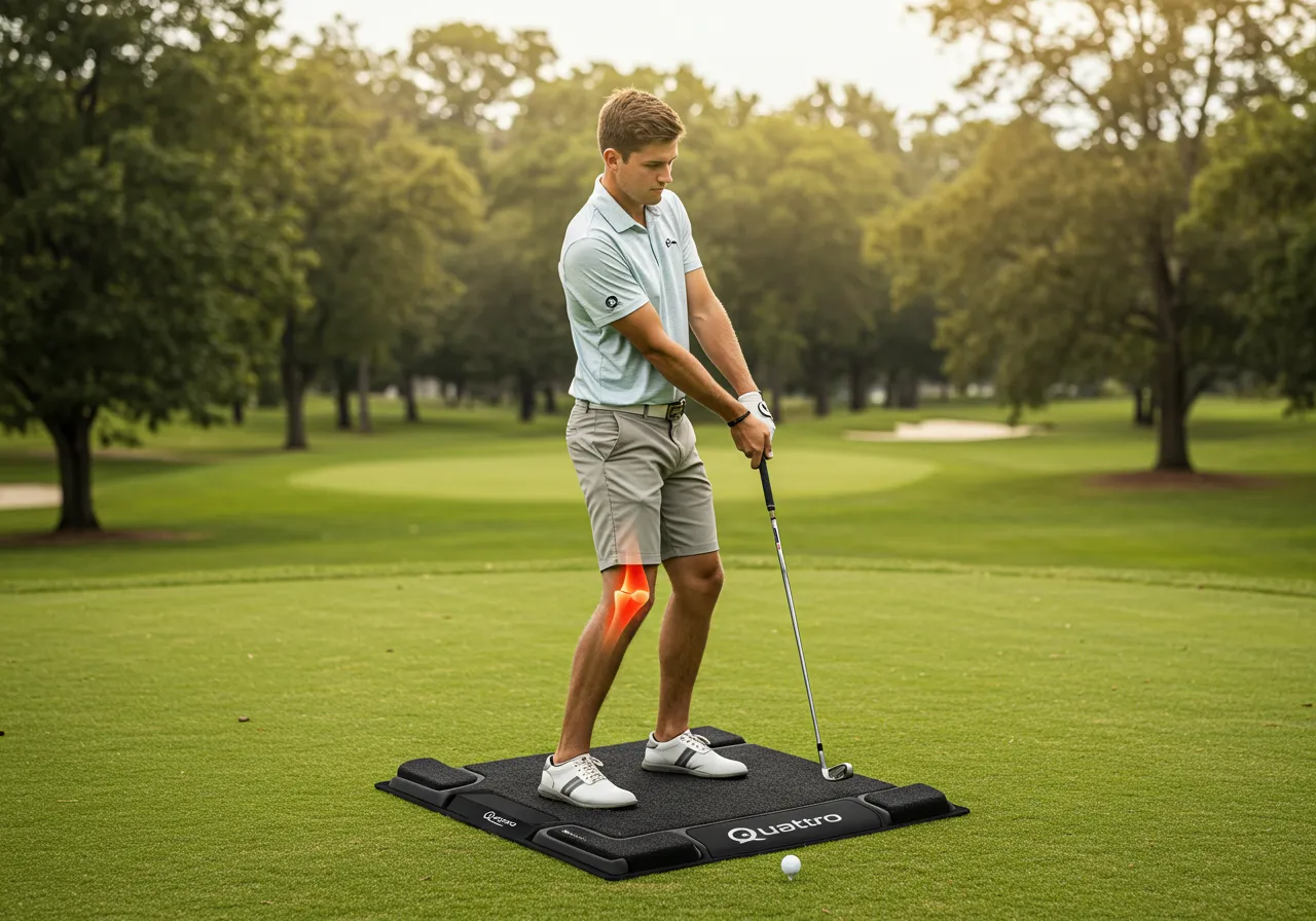 Why Golfers Love The Quattro Golf Mat For Realistic Practice 5 Can the Quattro Golf Mat Protect Your Wrists, Elbows, and Shoulders