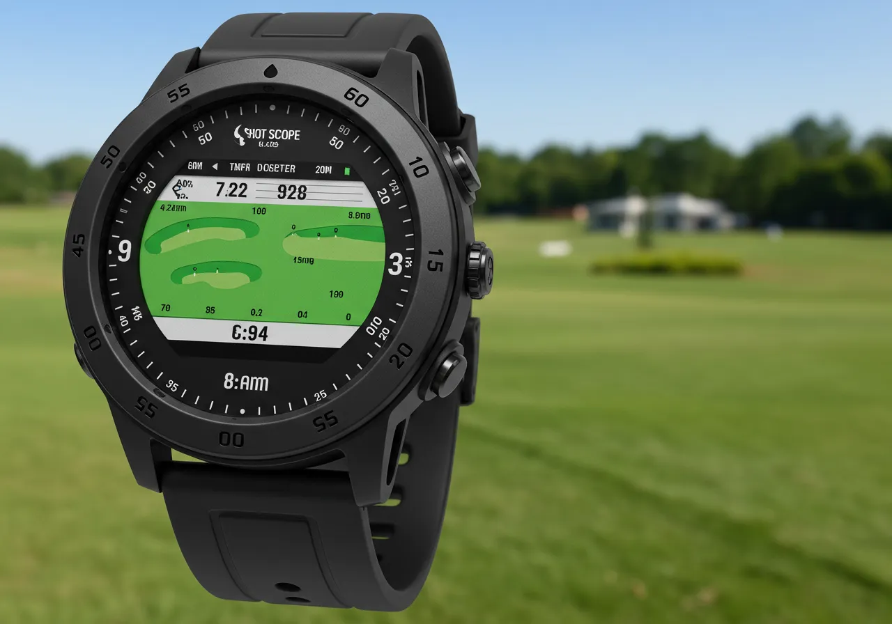 Course Data and Functionality of the Shot Scope G5 GPS Golf Watch