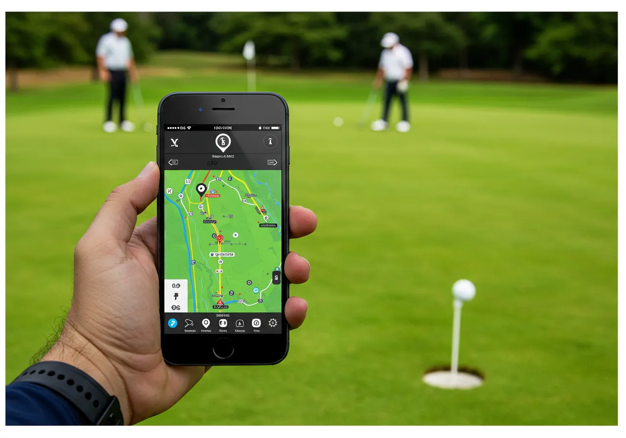 Does the Golf GPS App Show a Hole Map