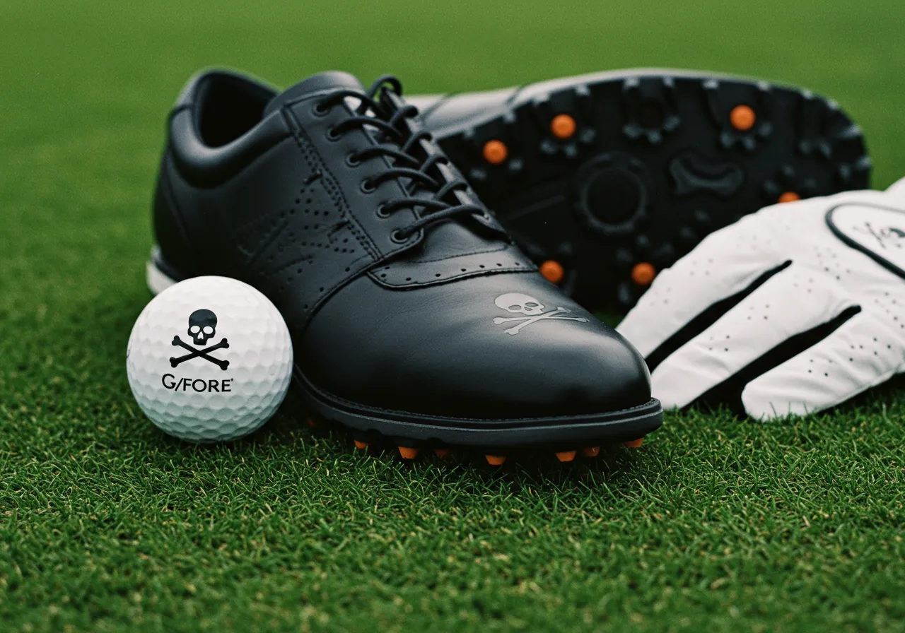 GFORE Branding and Skull & Crossbones Logo – A Bold Identity for the Stylish Golfer