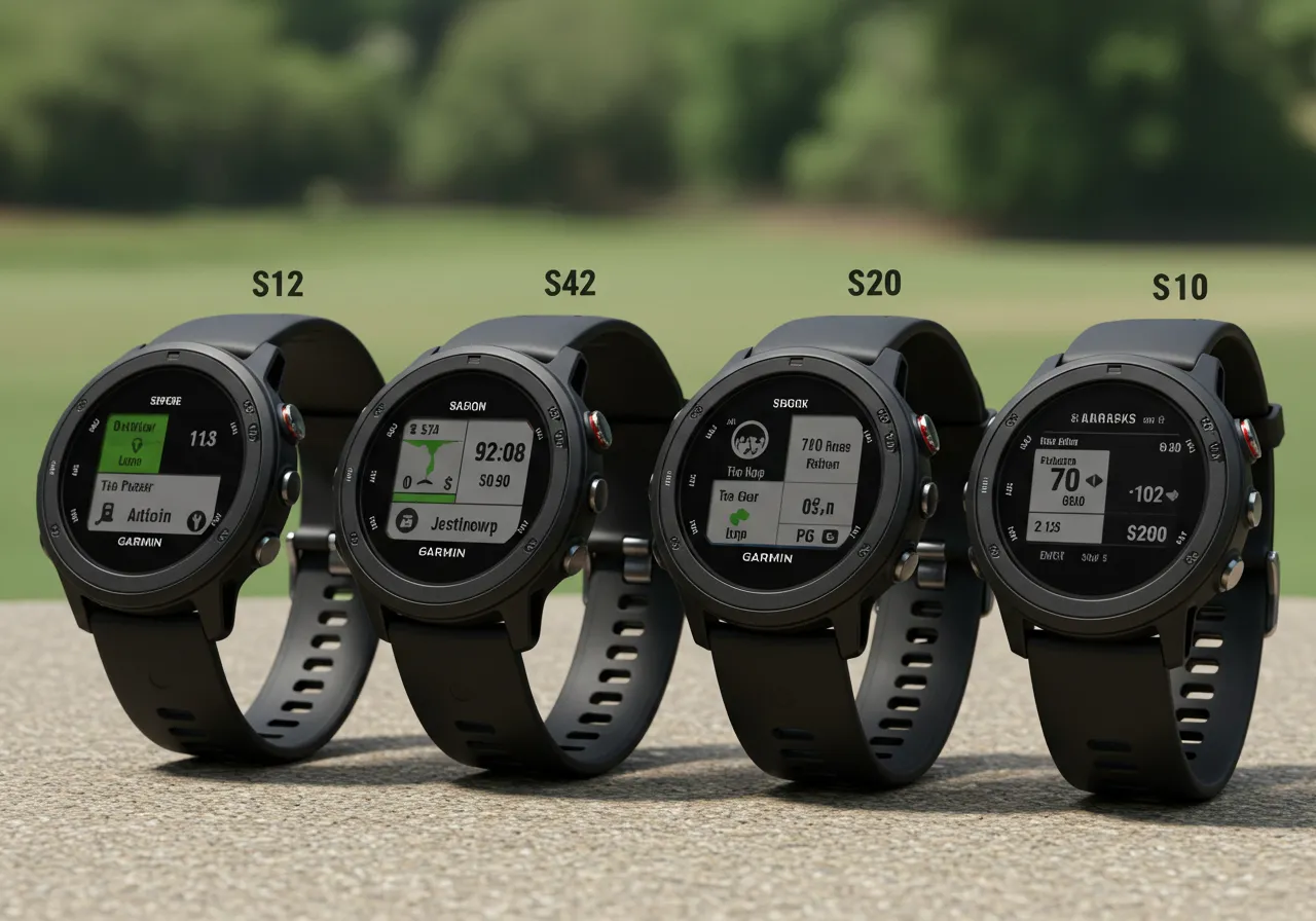 Garmin Approach S12 vs S42 vs S20 vs S10 – Which Golf GPS Watch Is Best for You