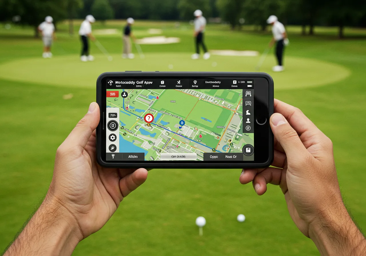 How Well Does the Motocaddy Golf GPS App Work During a Real Round of Golf