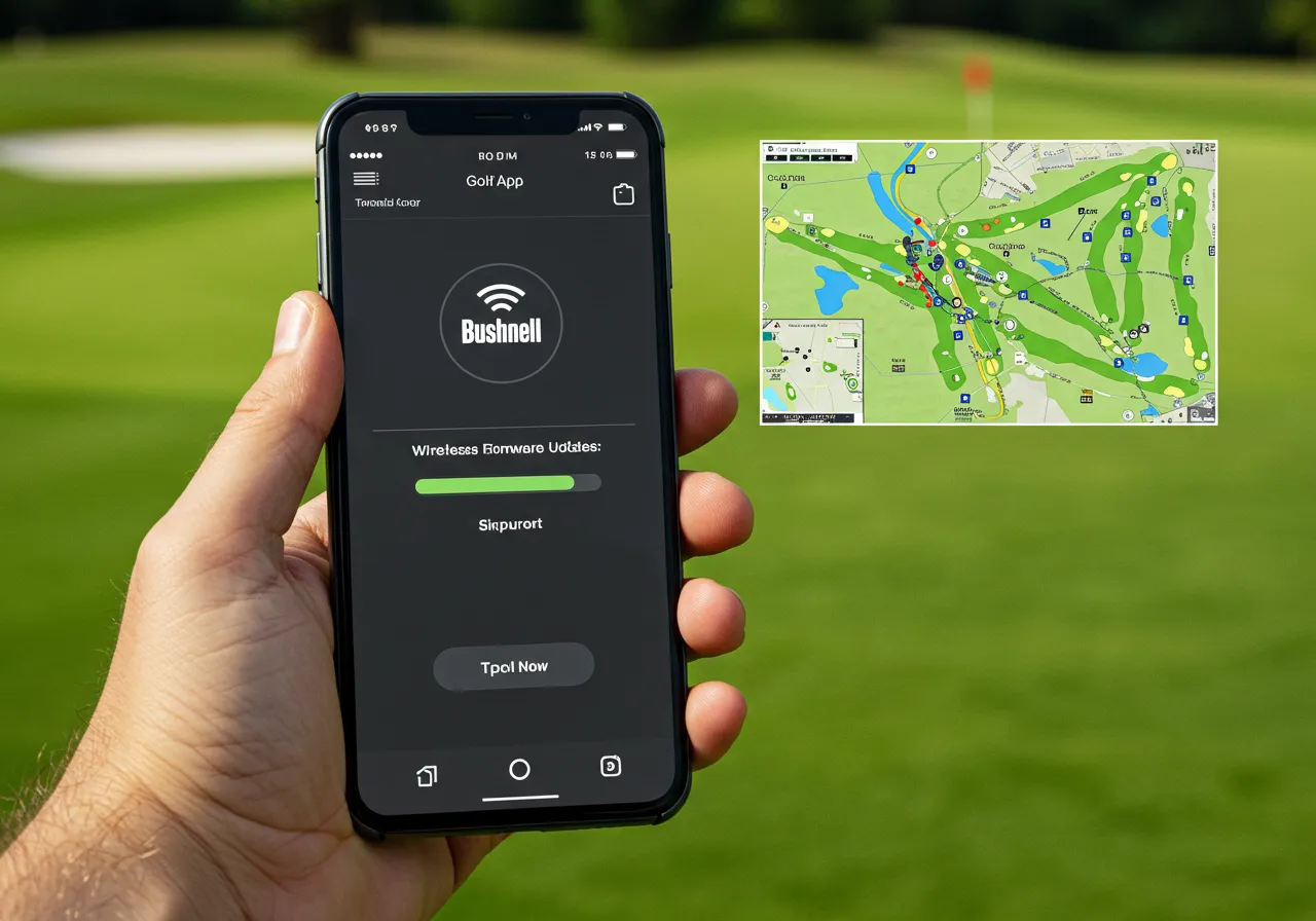 How the Bushnell Golf App Helps with Wireless Firmware Updates and Course Maps