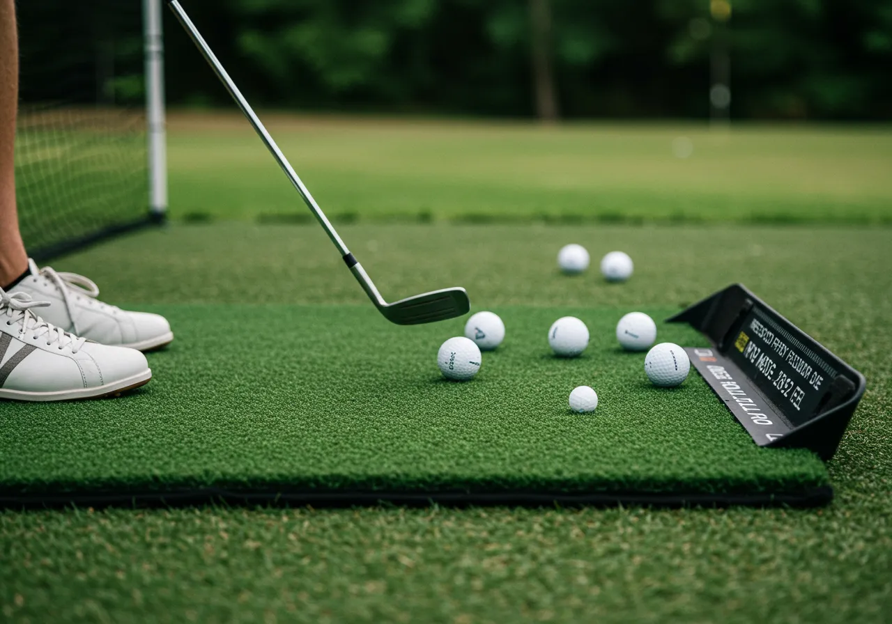 Why Golfers Love The Quattro Golf Mat For Realistic Practice 4 How the Quattro Golf Mat Feels for Irons, Drivers, and Long Practice Sessions