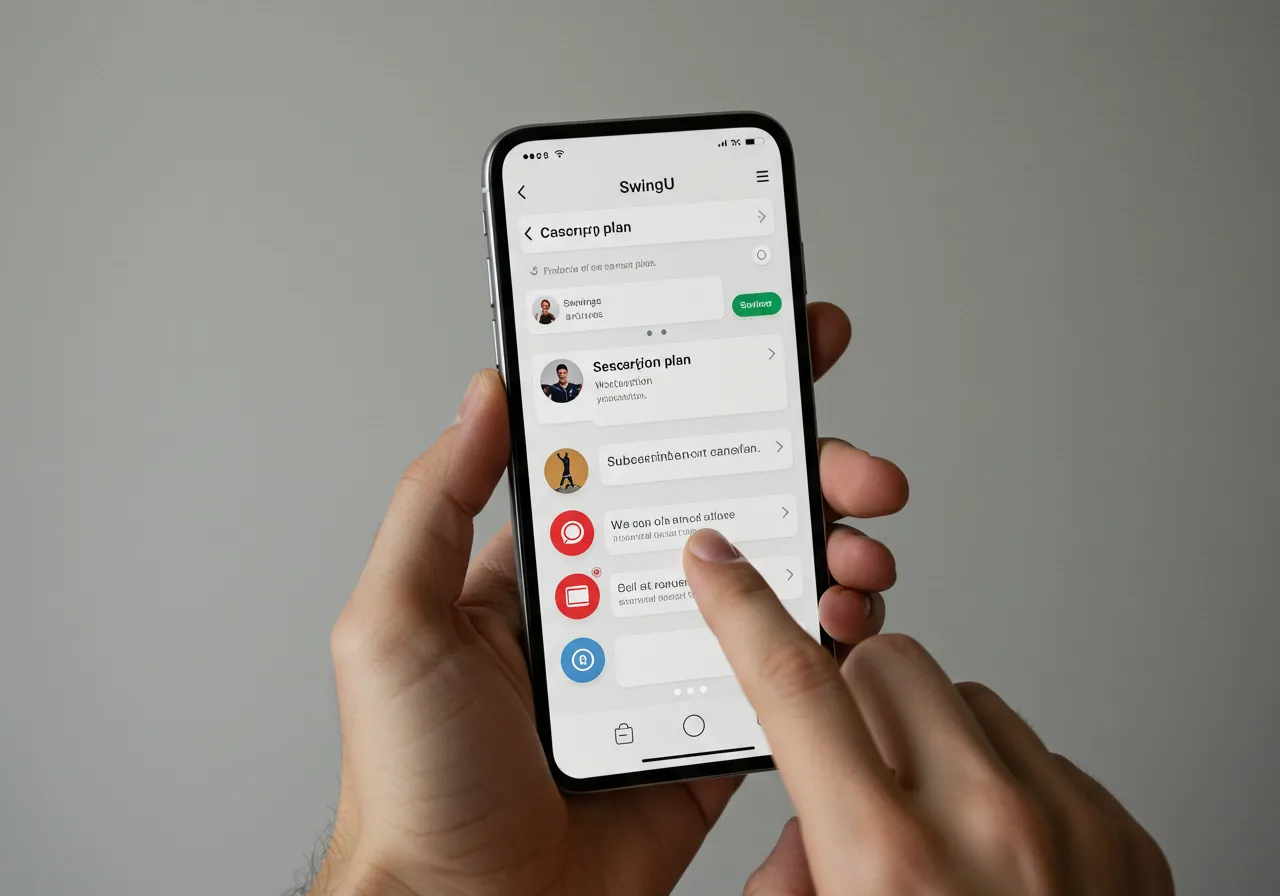 How to Cancel Your SwingU Subscription Plan (iPhone or Android)
