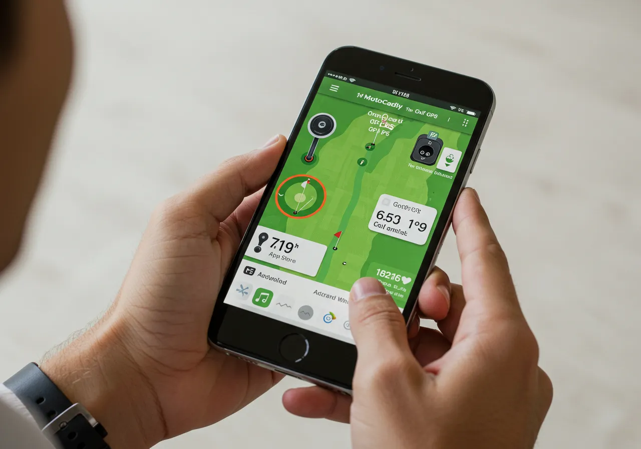 How to Download and Use the Motocaddy Golf GPS App on iPhone or Android