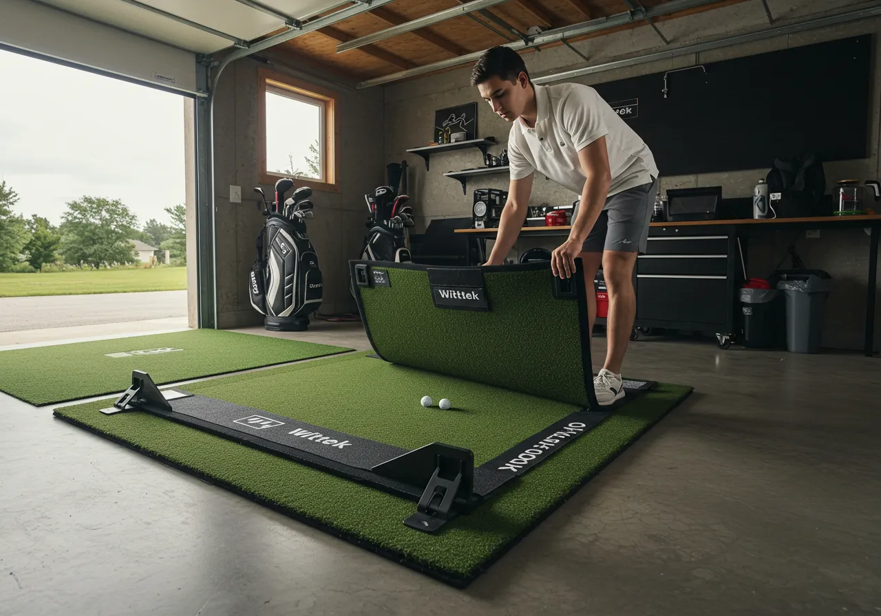 Why Golf Pros Recommend The Wittek 3-Star Eagle Golf Mat 4 How to Set Up the Wittek Golf Mat in a Garage or Golf Simulator Space