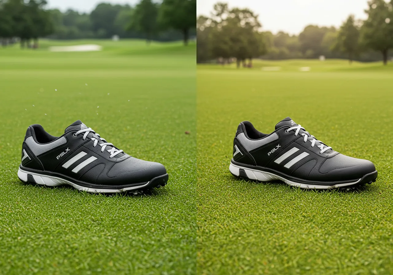 Performance of Pro SLX Carbon Golf Shoe in Wet vs. Dry Conditions